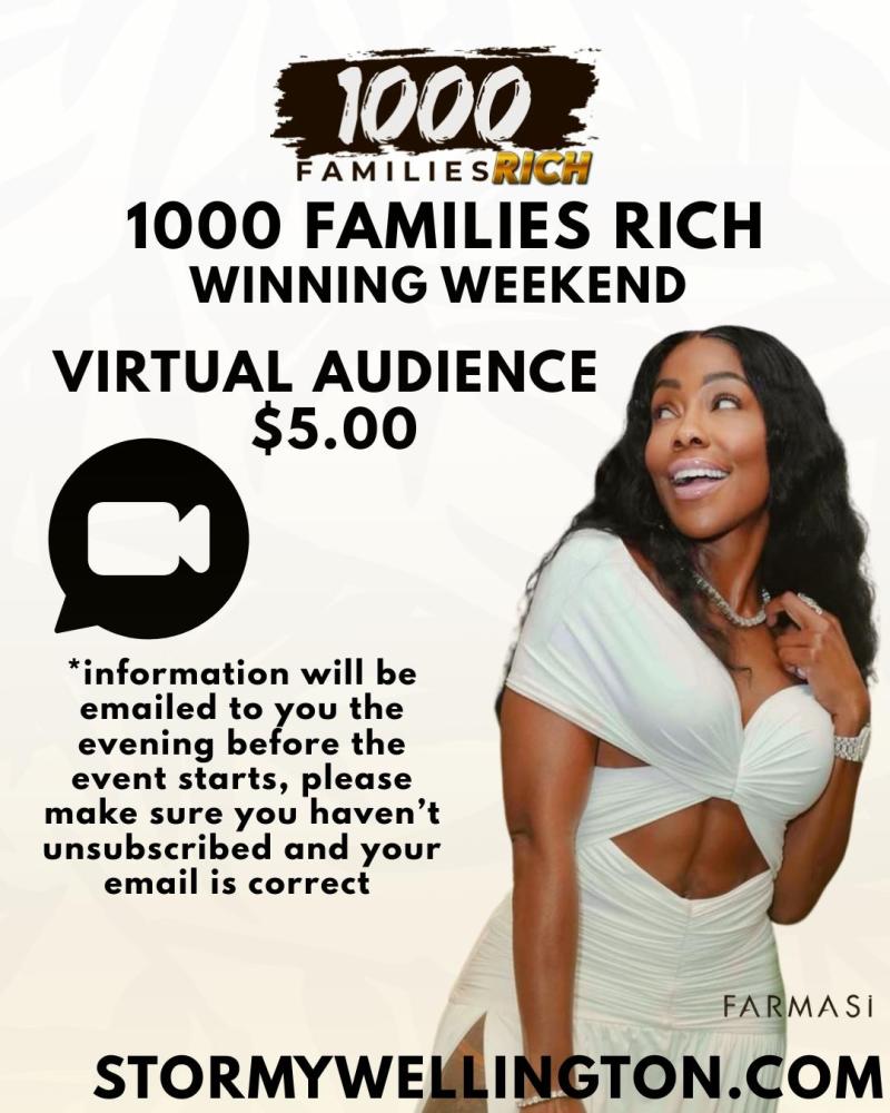 Winning Weekend VIRTUAL AUDIENCE