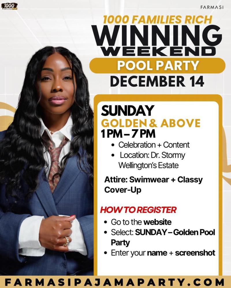 Winning Weekend Pool Party